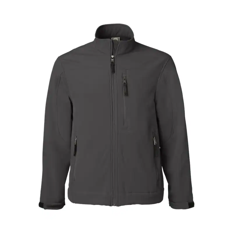 Charcoal Custom Soft Shell Jacket – Weatherproof 6500 Logo Outerwear