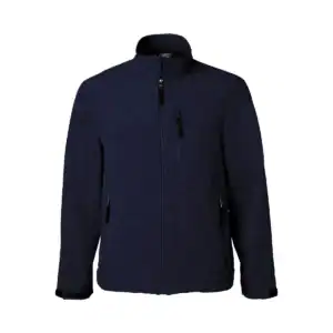 Navy Custom Soft Shell Jacket – Weatherproof 6500 Logo Outerwear