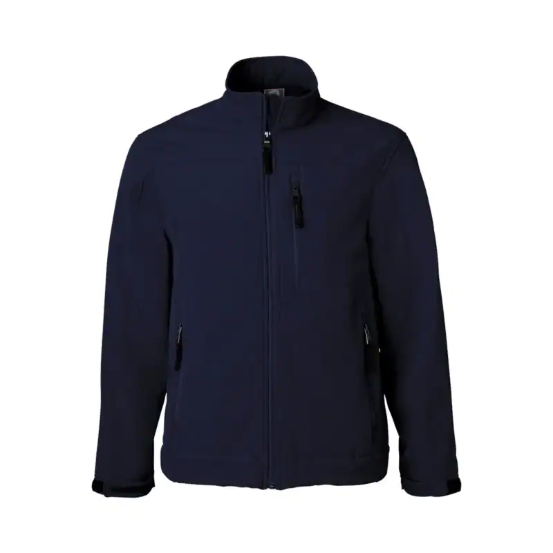 Custom Soft Shell Jacket – Weatherproof 6500 Logo Outerwear – Navy Color Image Navy Custom Soft Shell Jacket – Weatherproof 6500 Logo Outerwear