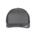 Charcoal/ Navy Flexfit 6511 Trucker Fitted Hat – Ultimate Comfort and Style