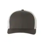 Charcoal/White Flexfit 6511 Trucker Fitted Hat – Ultimate Comfort and Style