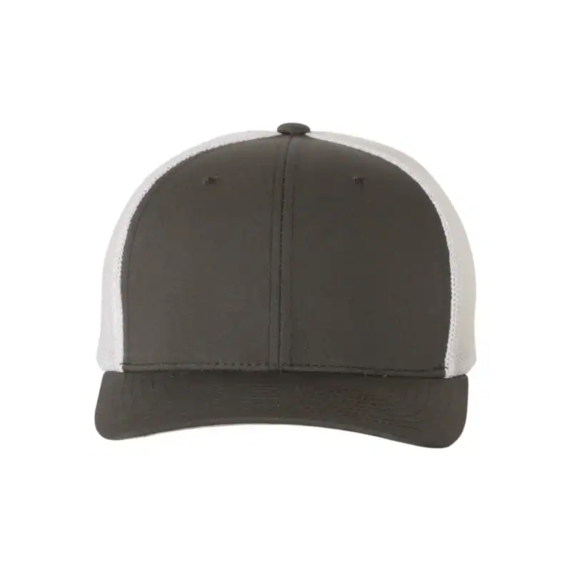 Charcoal/White Flexfit 6511 Trucker Fitted Hat – Ultimate Comfort and Style