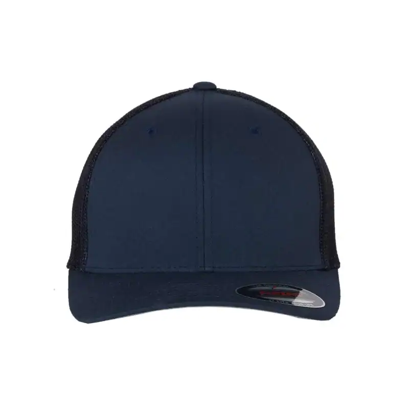 Navy Flexfit 6511 Trucker Fitted Hat – Ultimate Comfort and Style