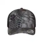 Kryptek Raid Custom Embroidered Snapback Hat – Yupoong Six-Panel Trucker Cap with Logo