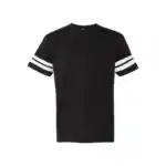 Black/White Custom Logo Football Jersey Tee – Personalized Team & Company Shirt