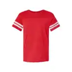 Red/White Custom Logo Football Jersey Tee – Personalized Team & Company Shirt
