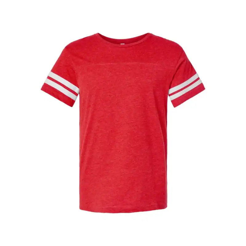 Red/White Custom Logo Football Jersey Tee – Personalized Team & Company Shirt