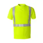 custom high visibility safety shirt – Lime – C9110-9111
