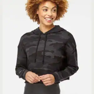 Black Camo – on model – CAFX64CRP