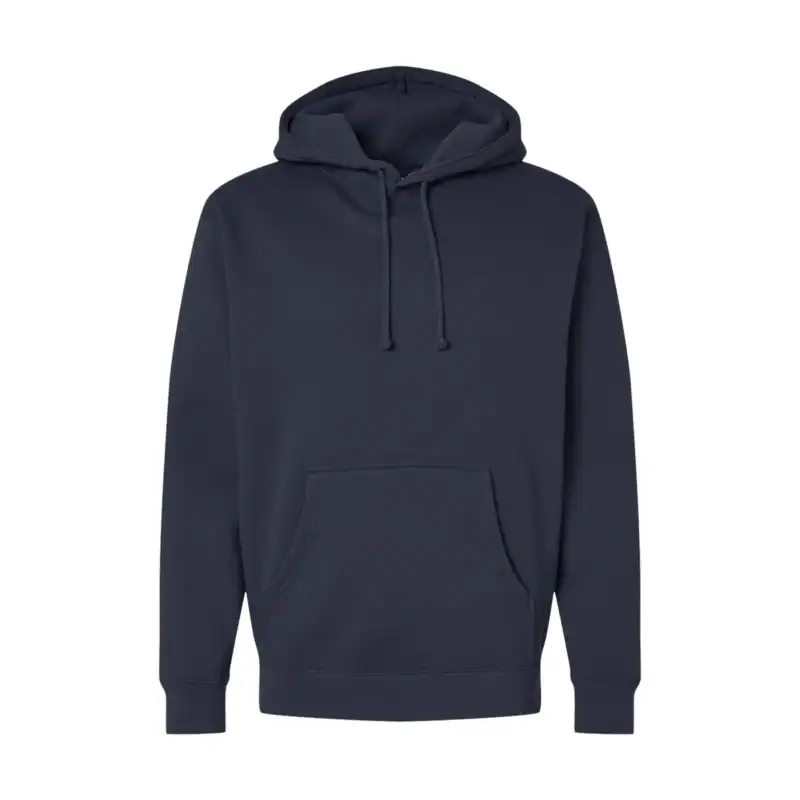 Navy Blue Custom Heavyweight Hoodie – Independent Trading Co. IND4000