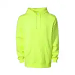 Safety (NEON) Yellow Custom Heavyweight Hoodie – Independent Trading Co. IND4000