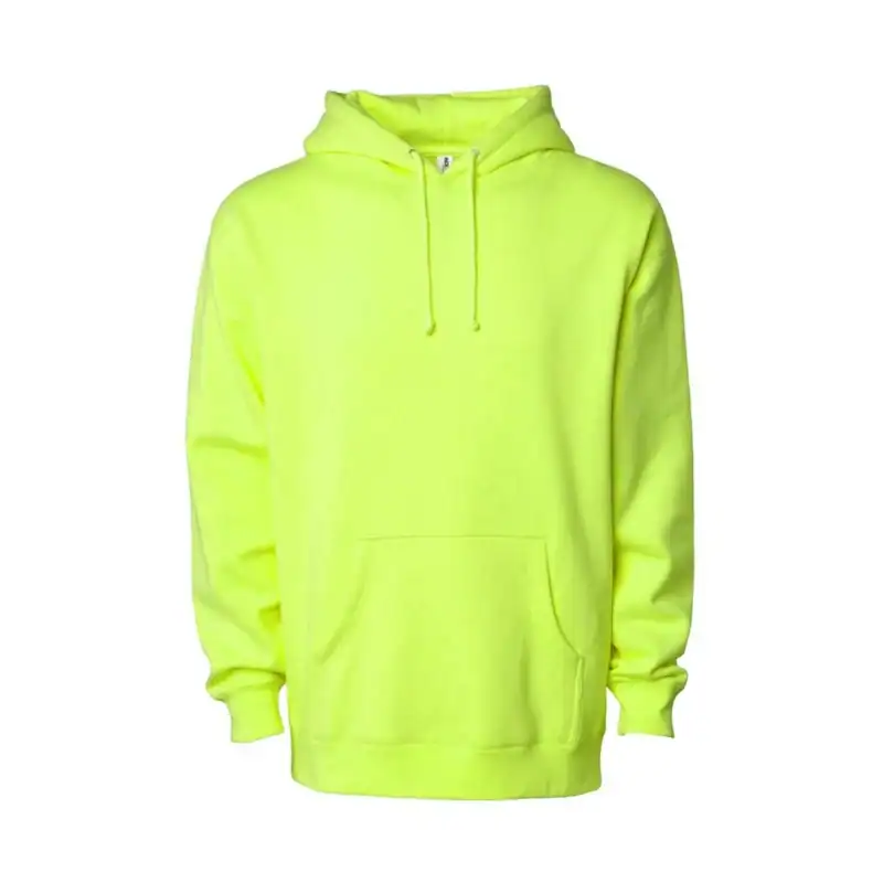 Safety (NEON) Yellow Custom Heavyweight Hoodie – Independent Trading Co. IND4000