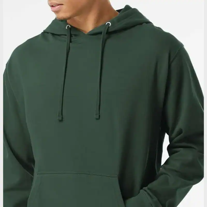 Alpine Green Independent Trading Co. - Midweight Hooded Sweatshirt - SS4500 shown on model