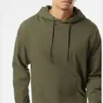 Army Independent Trading Co. - Midweight Hooded Sweatshirt - SS4500 shown on model