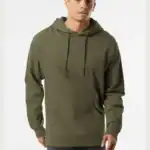 Army Independent Trading Co. - Midweight Hooded Sweatshirt - SS4500 shown on model