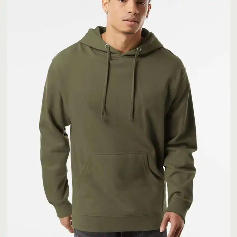 Army Independent Trading Co. - Midweight Hooded Sweatshirt - SS4500 shown on model