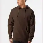 Brown Independent Trading Co. - Midweight Hooded Sweatshirt - SS4500 shown on model