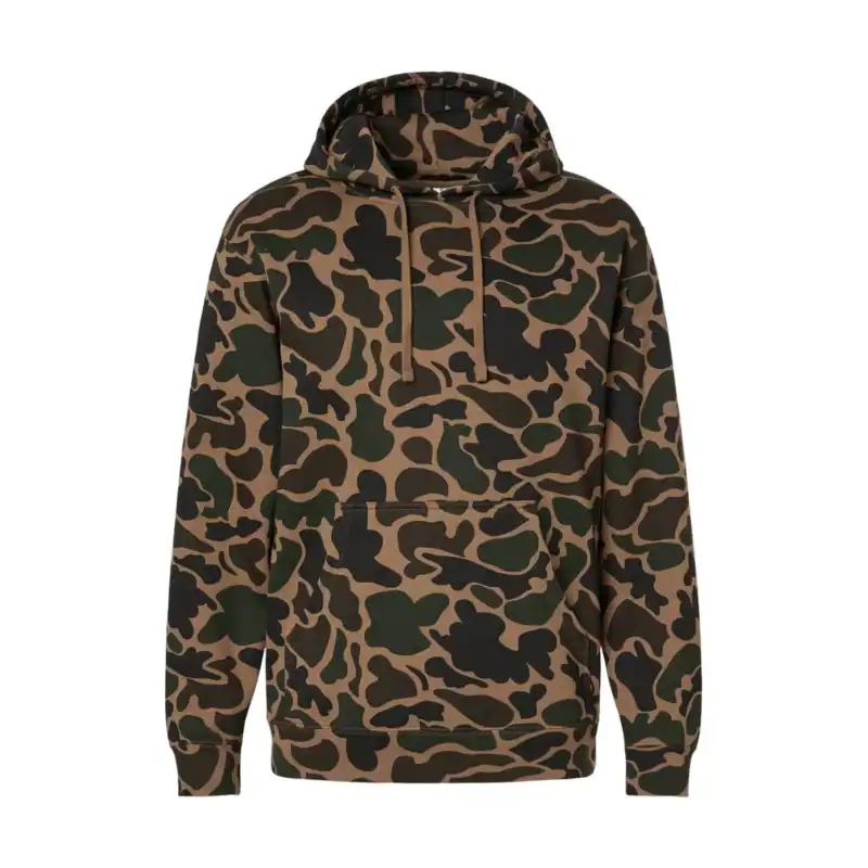 Duck Camo Independent Trading Co. - Midweight Hooded Sweatshirt - SS4500