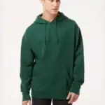 Forest Green Independent Trading Co. - Midweight Hooded Sweatshirt - SS4500 shown on model