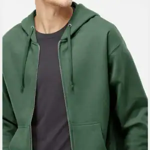 Alpine Green Custom Logo Zip Up Hoodie – Independent Trading Co. SS4500Z shown on model