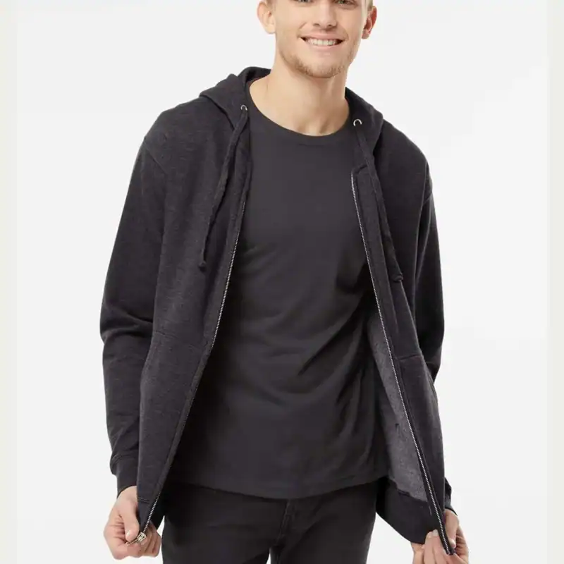 Charcoal Heather – on model – CSS4500Z