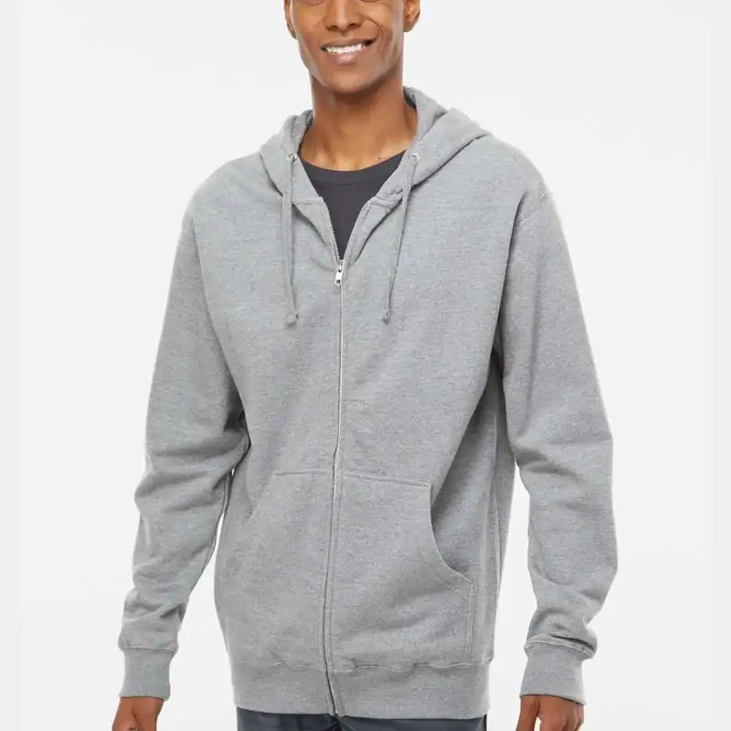 Grey Heather – on model – CSS4500Z