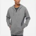 Gunmetal Heather – on model – CSS4500Z