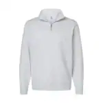 Ash Heather Custom Unisex Midweight Pullover Quarter-Zip – Independent Trading Co. SS4600QZ