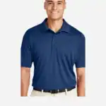 Custom Team 365 TT51 Performance Polo Shirt – Sport Dark Navy – on model – CTT51