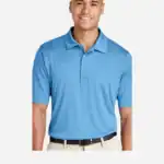 Custom Team 365 TT51 Performance Polo Shirt – Sport Light Blue – on model – CTT51