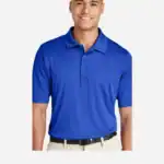 Custom Team 365 TT51 Performance Polo Shirt – Sport Royal – on model – CTT51